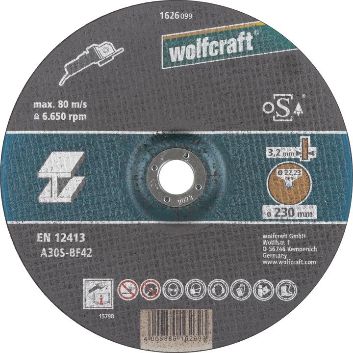 Immagine prodotto wolfcraft wolfcraft 1 disco da taglio Met. co. ø125x2,5x22,2mm