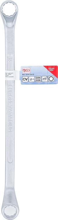 Actual product image BGS Double Ring Spanner, offset 12 x 13 mm (12 mm, 13 mm)