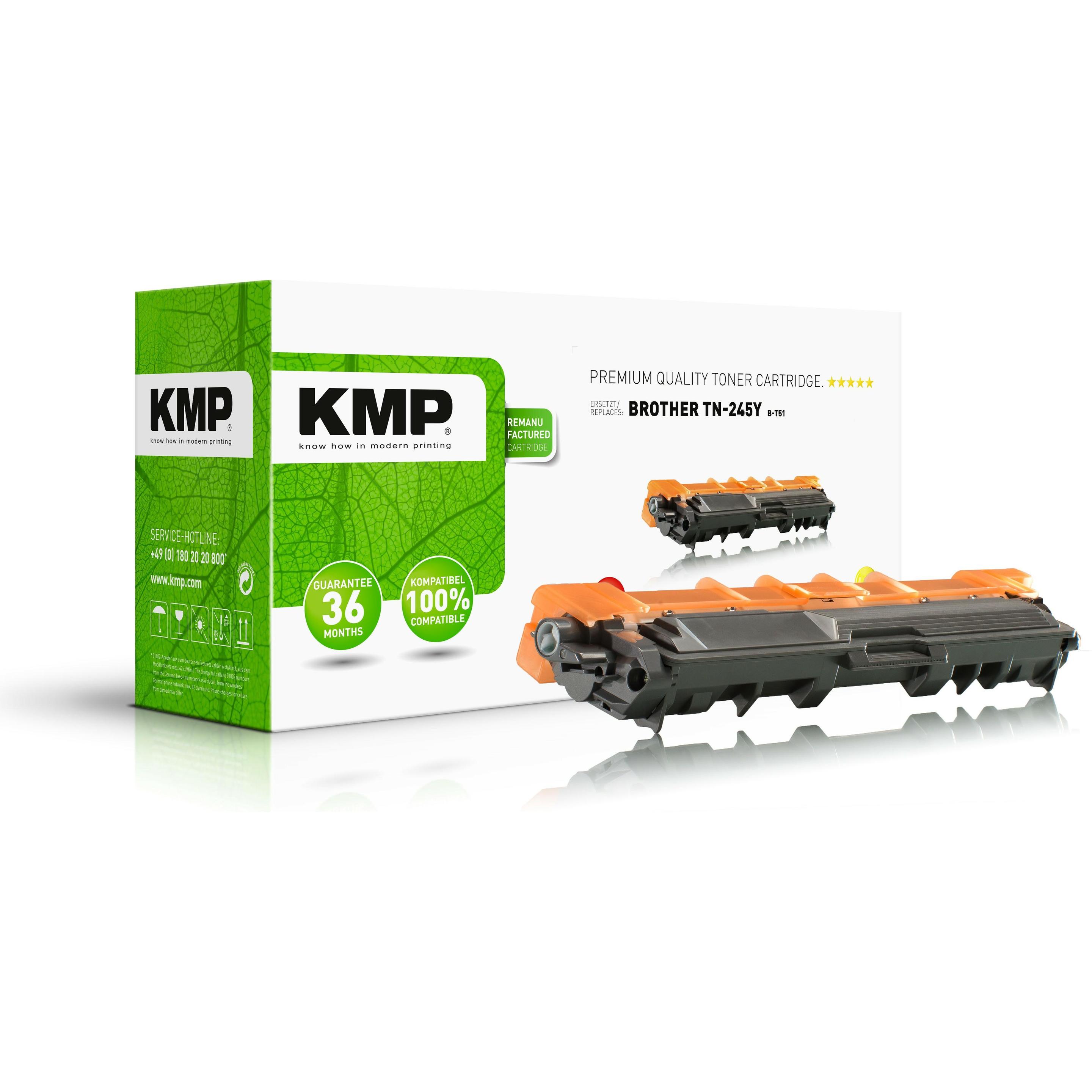 KMP, Toner, Toner ersetzt TN245Y (Y)