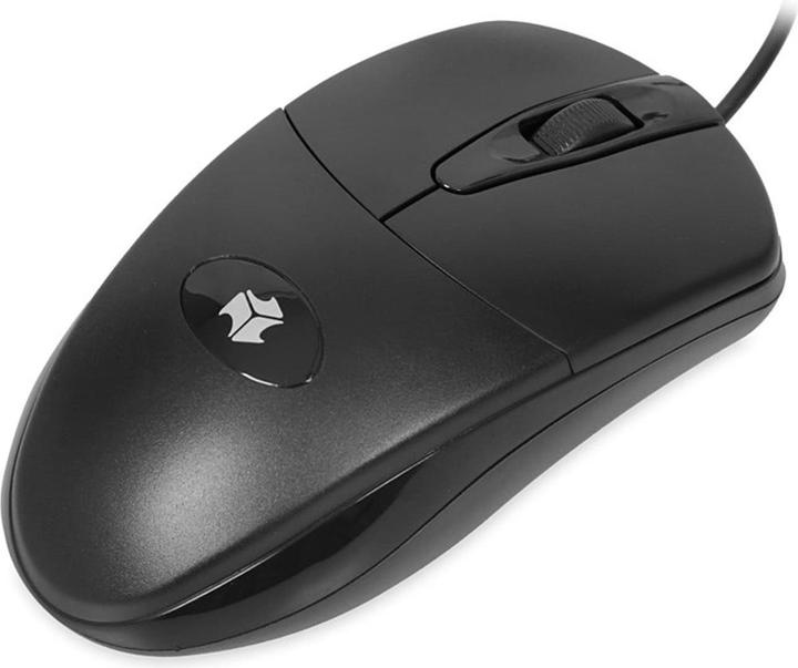 iBox Mysz I-Box I010 Rook Przewodowa Czarna (Cable)
