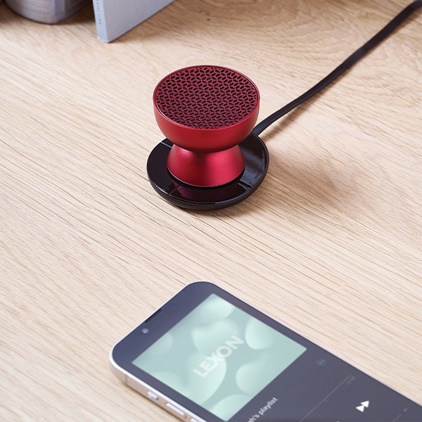 Produktbild Lexon Tamo Głośnik Bluetooth ciemnoczerwony/dark red
