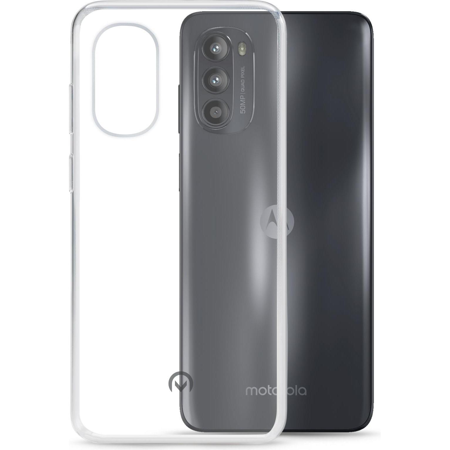 Mobilize Gelee-Hülle (Motorola Moto G52), Smartphone Hülle, Transparent