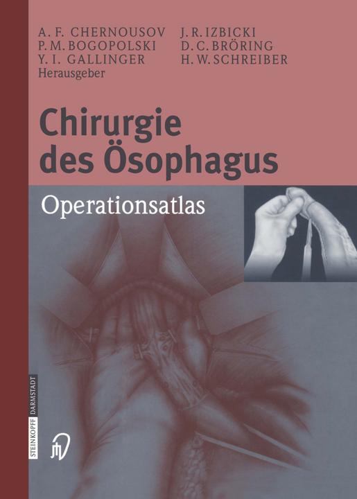 Produktbild Chirurgie des Ösophagus (Deutsch, 2014)