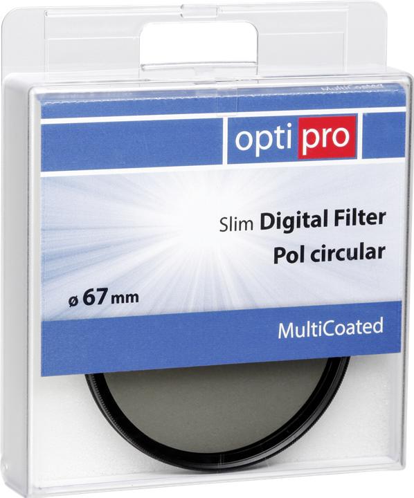 Immagine prodotto Optipro Pol circular 67 DIGITAL FILTER MultiCoated Slim (67 mm, Filtri polarizzanti)