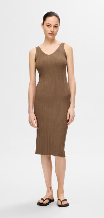 Actual product image Selected Knitted midi dress (L)