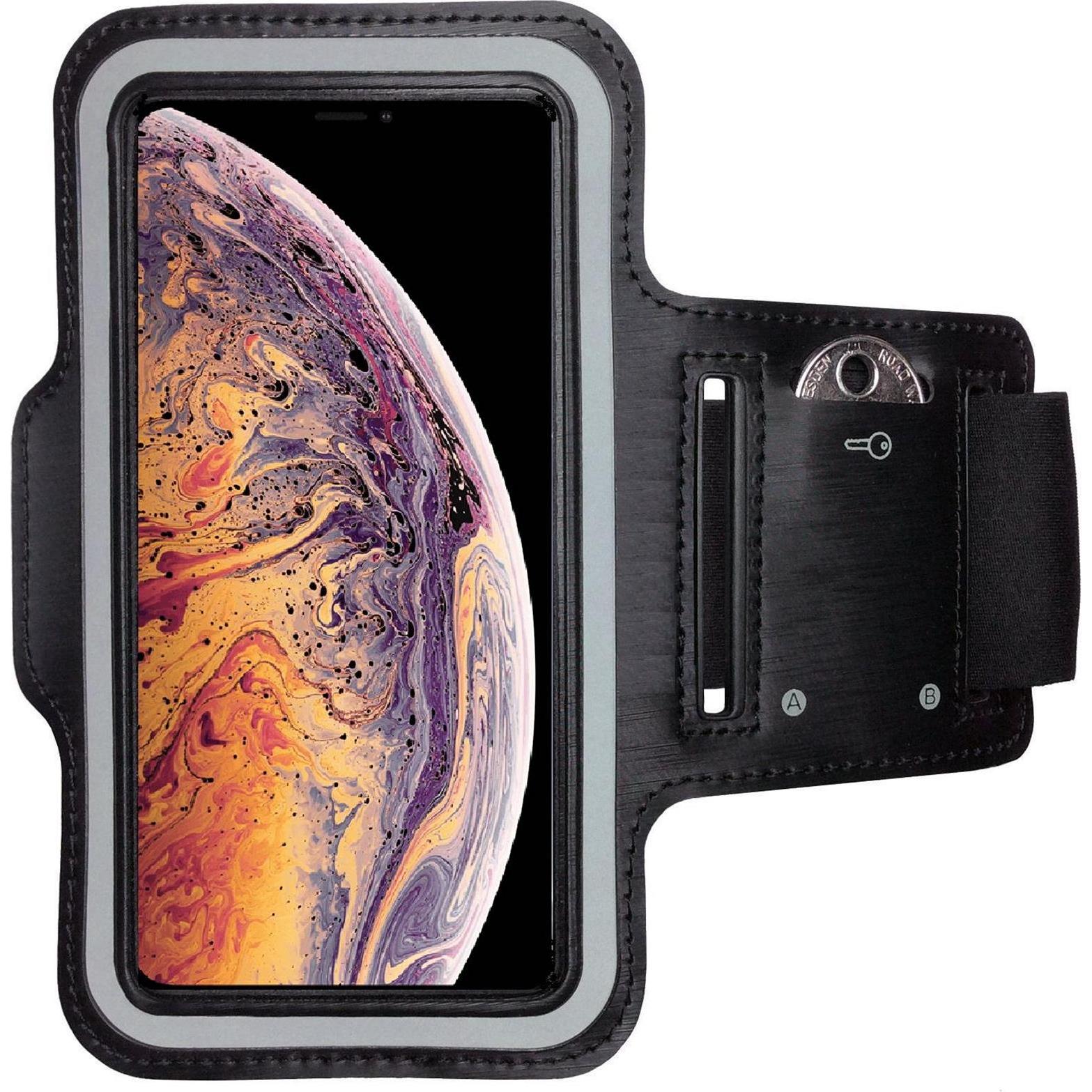 CoverKingz Sportarmband für iPhone Xs Max, Smartphone Sportarmband, Schwarz