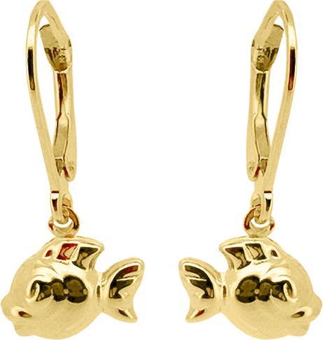 Produktbild JGZ Creolen Fisch (18 Karat Gold 750)
