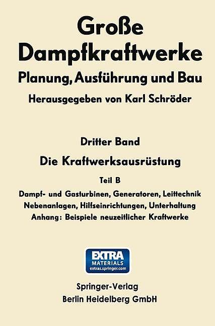 Produktbild Die Kraftwerksausrüstung (Deutsch, 1968)