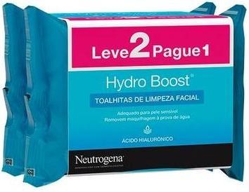 Produktbild Neutrogena Hydro Boost Cleansing Wipes 2x25 Units (Reinigungstücher Gesicht)