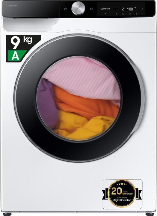 Actual product image Samsung WW90DG6G94LKU3 (9 kg, Left)