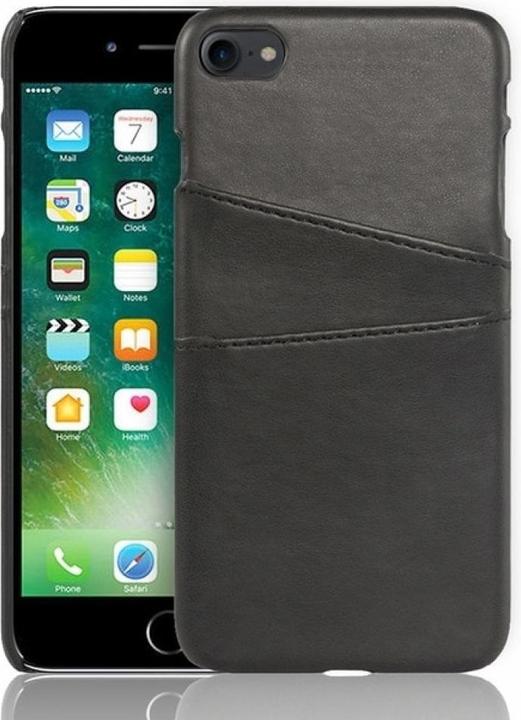 Produktbild Screenguard Apple iPhone SE 2020 CardCaddy Leder Backcase mit Kartenfächern (Apple iPhone SE (2nd Gen))