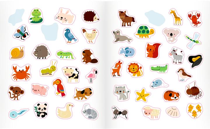 Produktbild Mein erstes Sticker-Malbuch: Lieblingstiere
