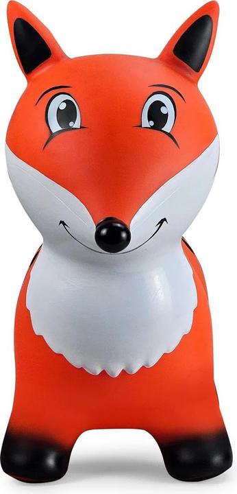Actual product image Orange Hüpftier Fuchs mit Pumpe