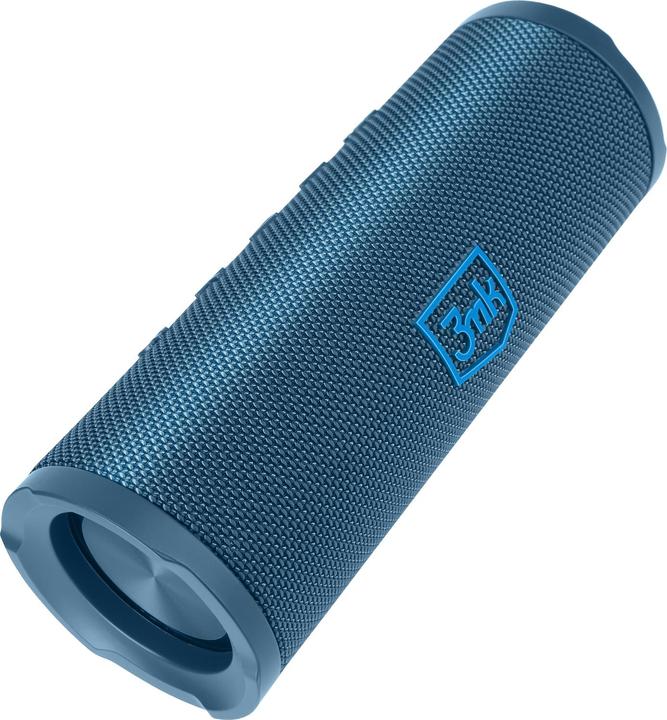 Actual product image 3MK Fuego głośnik bezprzewodowy 30W Bluetooth 5.3 TWS IPX7 niebieski/blue (12 h, Electrical connection)