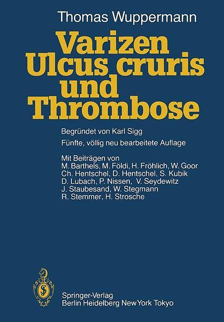 Produktbild Varizen, Ulcus cruris und Thrombose (Deutsch, 2011)