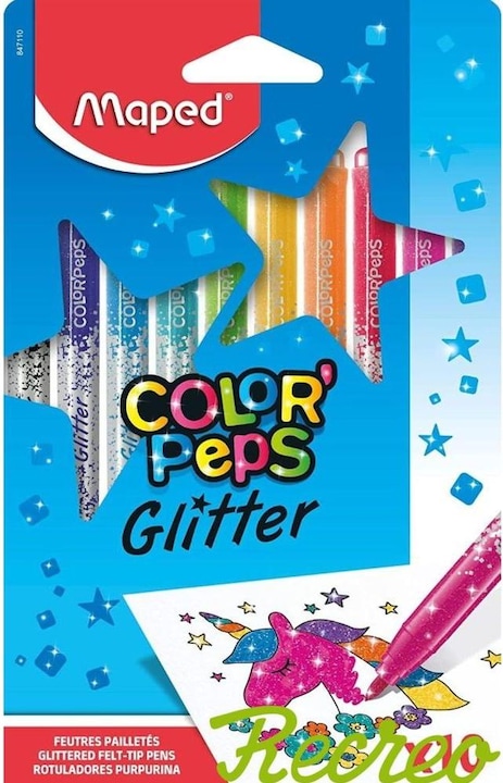 Immagine prodotto Maped Colore Peps Glitter (Multicolore, 10 x)