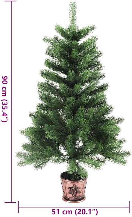 Produktbild vidaXL Künstlicher Weihnachtsbaum (90 cm)