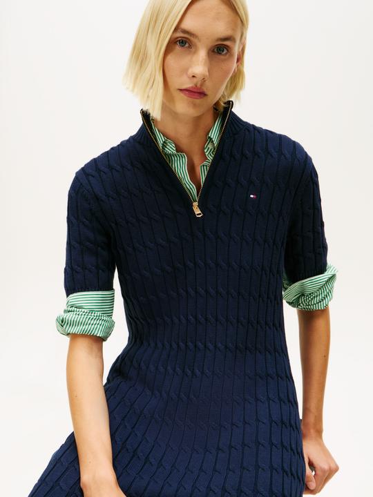 Image du produit Tommy Hilfiger Co Cable Mid Gg Shift Mk Dress (M)