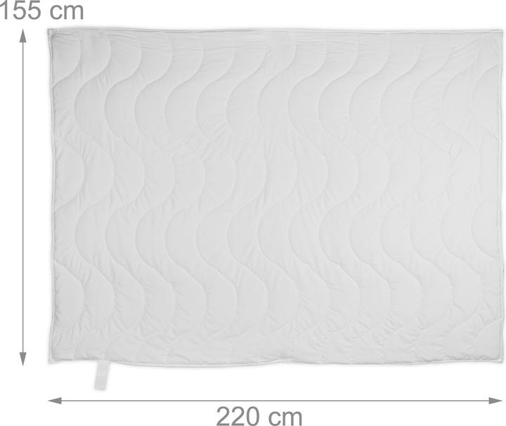 Actual product image Relaxdays Duvet (Polyester, 220 x 155 cm)