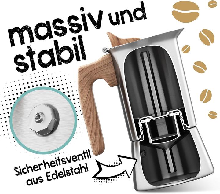 Produktbild Morgenheld Espressokocher (4 Tassen)