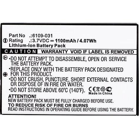 CoreParts Battery for Medical, Notebook Ersatzteile, Schwarz