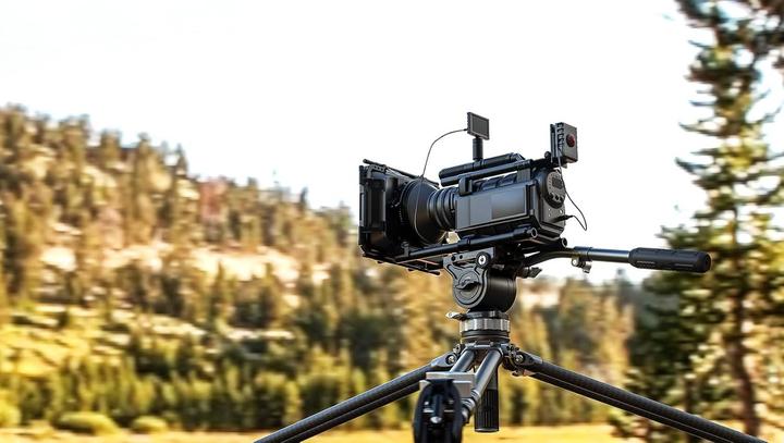 Produktbild Leofoto Video Tripod LVC-253C+BV-15 (Carbon)