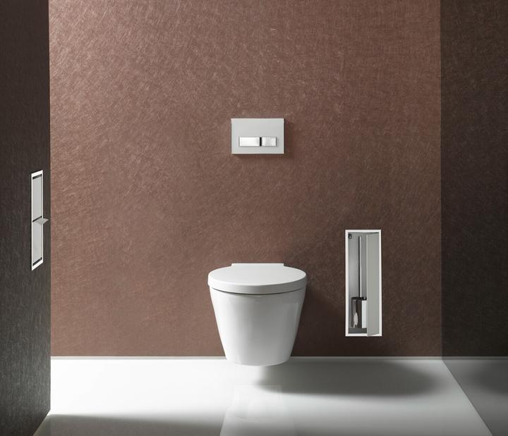 Image du produit Emco Module brosse WC ASIS 150 UP 495x168mm TA vari. chrome/optiwhite