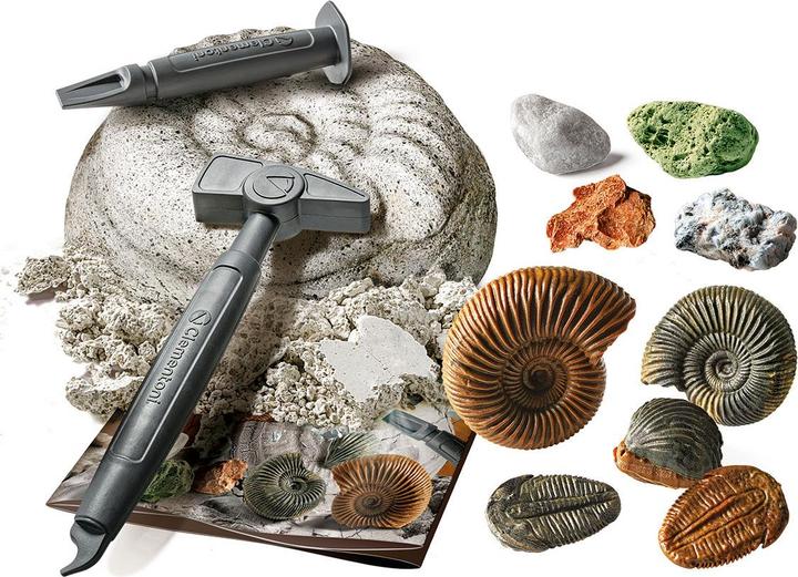 Actual product image Clementoni Excavation set fossils & minerals