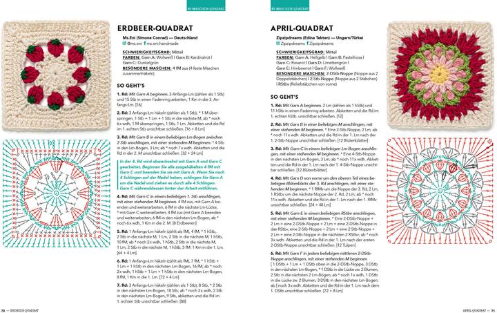 Image du produit Musterbibel Granny Squares (Allemand, 2022)
