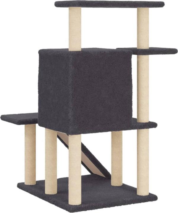 Image du produit vidaXL Kratzbaum mit Sisal-Kratzsäulen Hellgrau 97 cm,Farbe (97 cm, Gris clair)