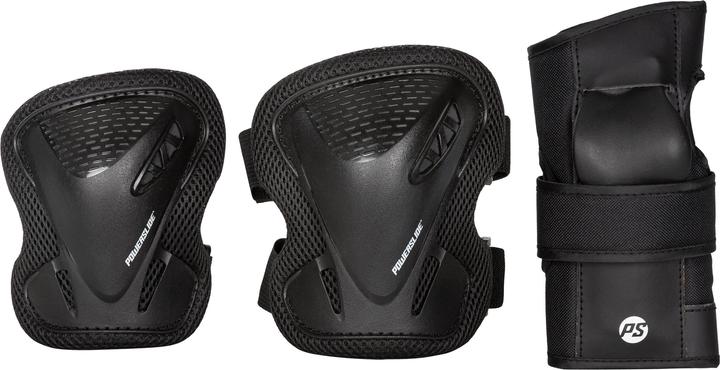 Image du produit Powerslide Schutzset Basic Kinder Tri-Pack XXS (XXS, Genouillère)