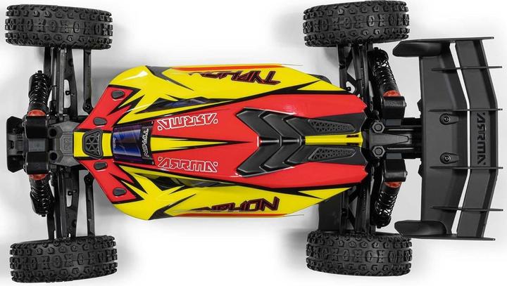 Actual product image Arrma Buggy Typhon MEGA 665, Gelb 1:8, ARTR, Fahrzeugtyp (ARR Almost Ready to Run)