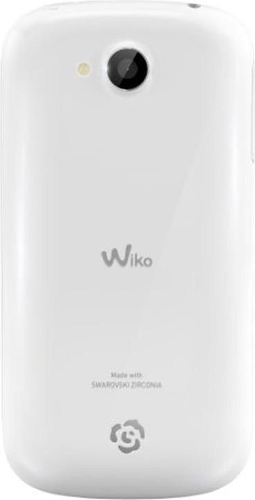 Produktbild Wiko Smartphone mit Swarovski Zirconia, Dual-SIM, 5 MP Kamera, IPS Display (4 GB, Weiss, 4")
