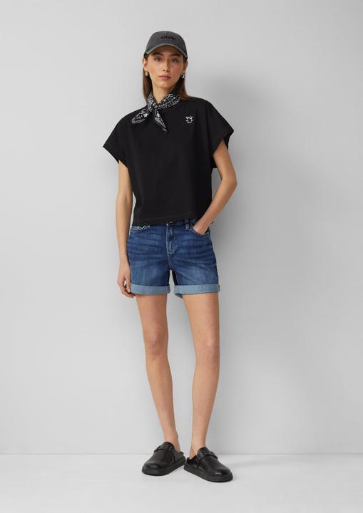 Immagine prodotto S.Oliver T-Shirt Lässiges Shirt mit überschnittener Schulter (XS)