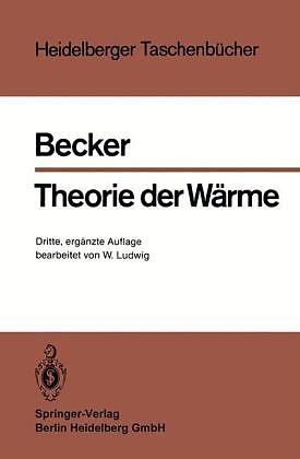 Produktbild Theorie der Wärme (Deutsch, 1985)