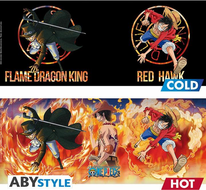 Immagine prodotto ABYstyle One Piece - Luffy e Sabo (460 ml, 1x)