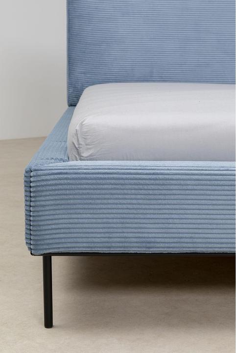 Image du produit Kare Design Lit East Side Cord Bleu 180x200cm (180 x 200 cm)