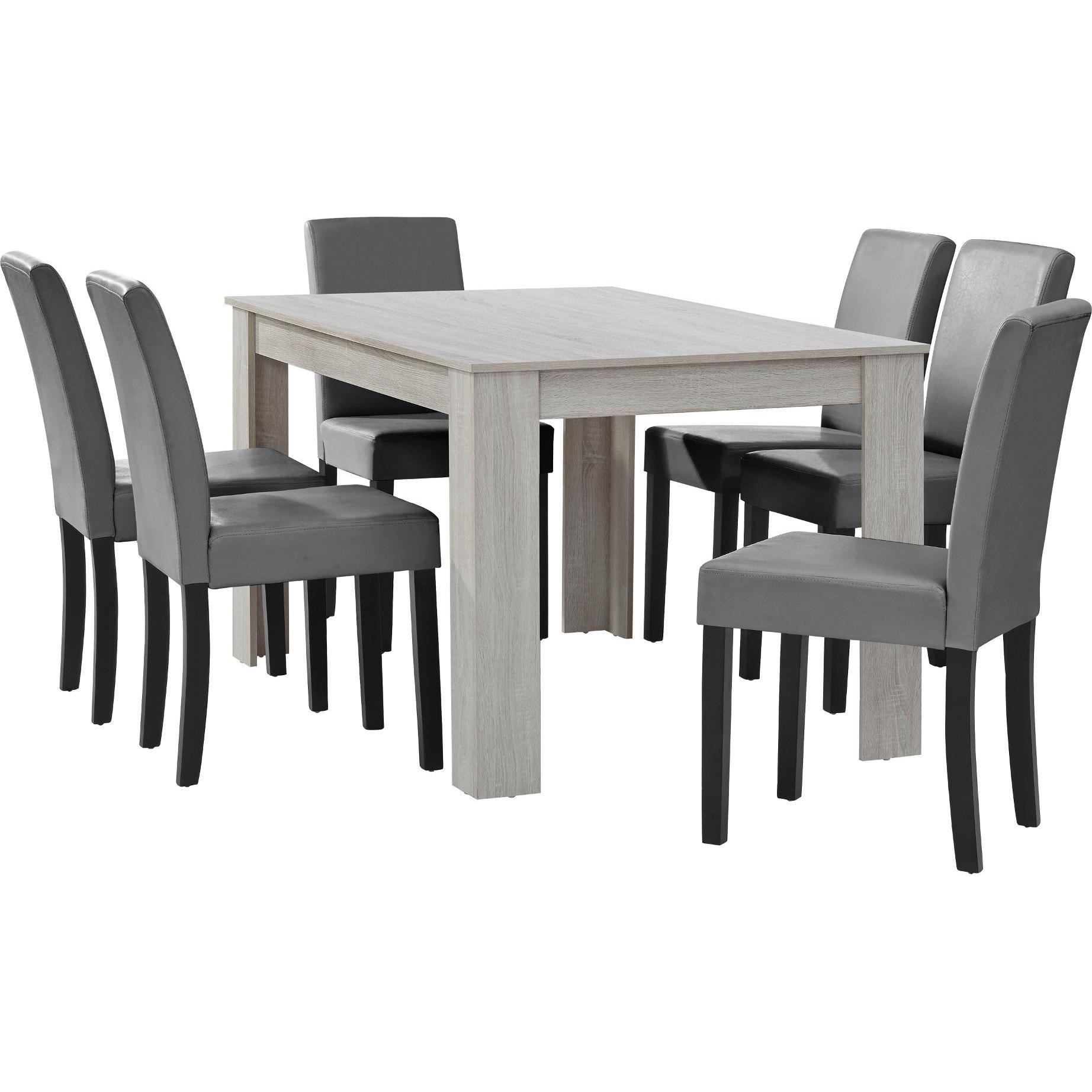 Thumbnail - En.Casa, Esstisch, Anita (140 x 90 x 90 cm)