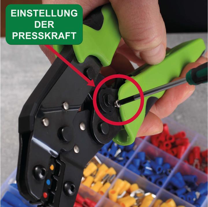 Produktbild Quadrios 22T013 22T013 Crimpzange Aderendhülsen 0.25 bis 2.5 mm²