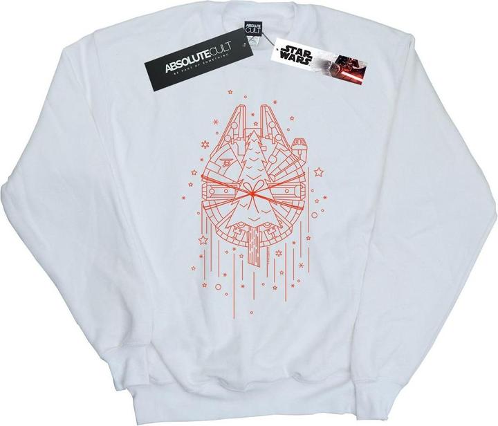 Produktbild Star Wars Millennium Falcon Christmas Tree Delivery Sweatshirt Jungen (152, 158)