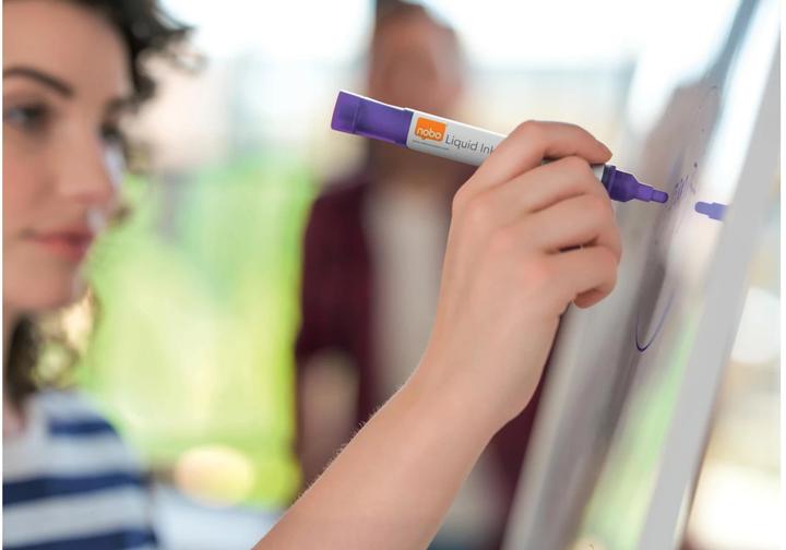 Immagine prodotto Nobo Pennarelli per lavagne a inchiostro liquido (6 x)