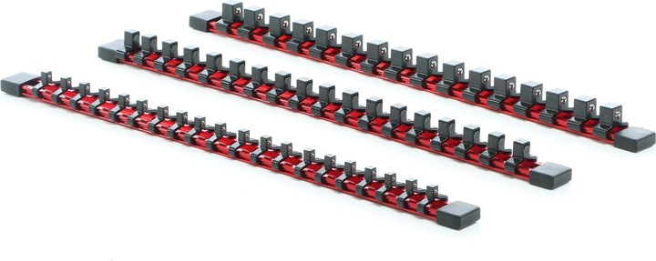 Immagine prodotto XPOtool 3x Supporto organizzatore per chiavi a bussola per 54 chiavi a scatola da 1/2", 1/4" e 3/8"