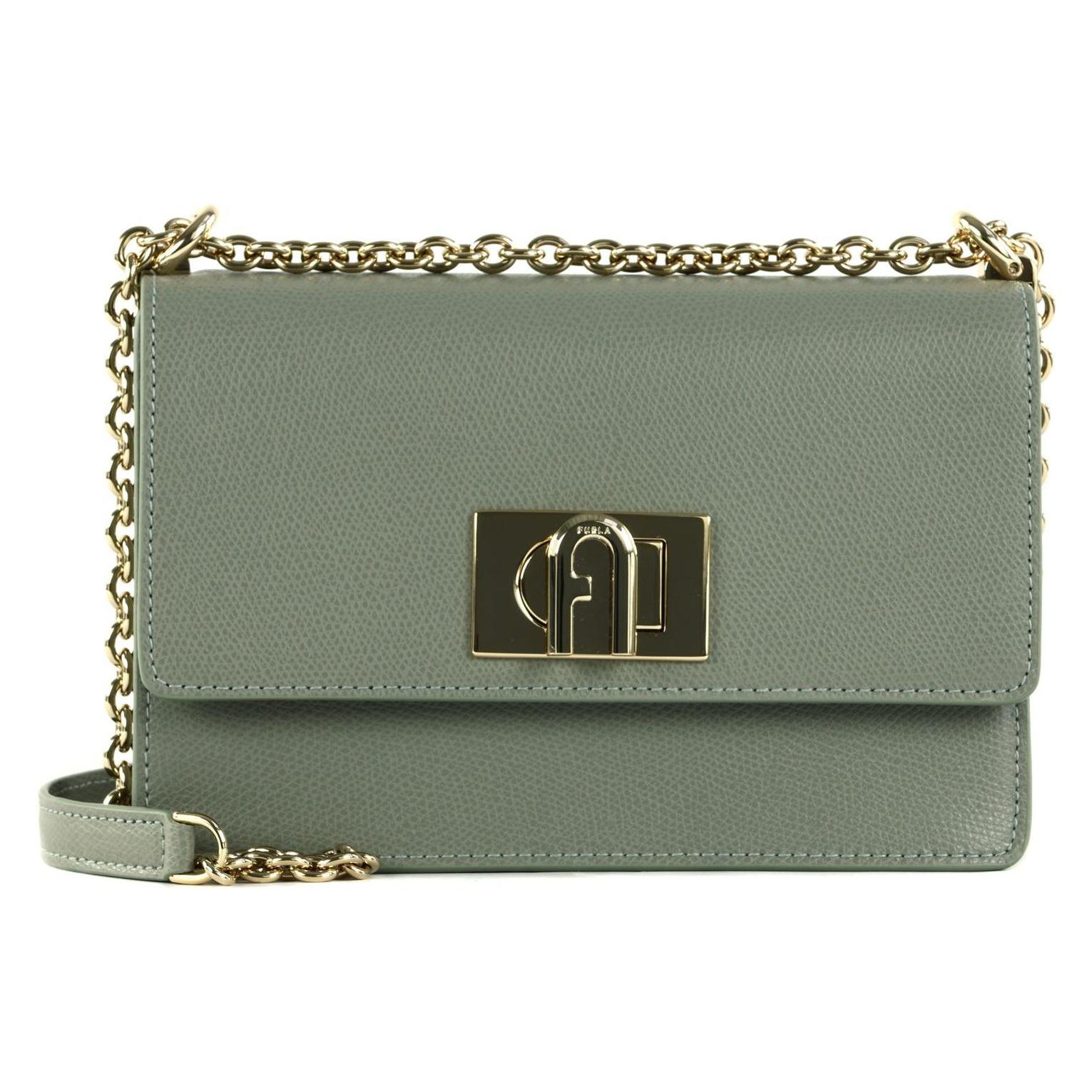 Furla, Damen, Handtasche, 1927 Mini Crossbody 20, Grau