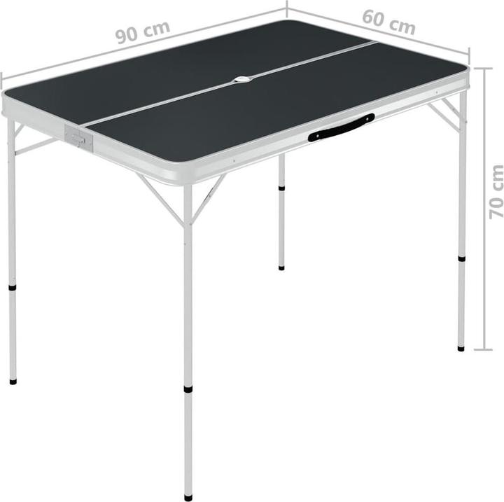 Actual product image vidaXL Campingtisch-Set