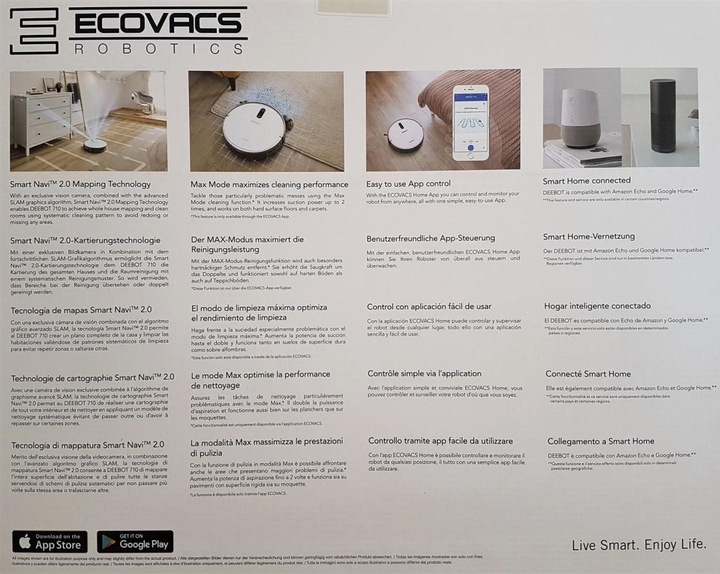 Produktbild Ecovacs Deebot 710 (Saugroboter)