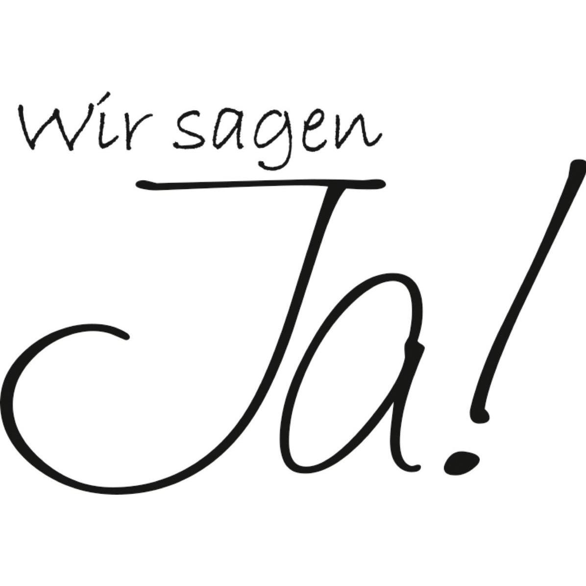 Thumbnail - Stewo, Stempel, Tampon à motif - Wir Sagen Ja!