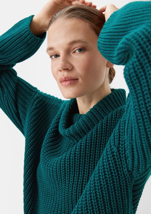 Actual product image Comma Strickpullover Lockerer Strickpullover mit Rollkragen (40)