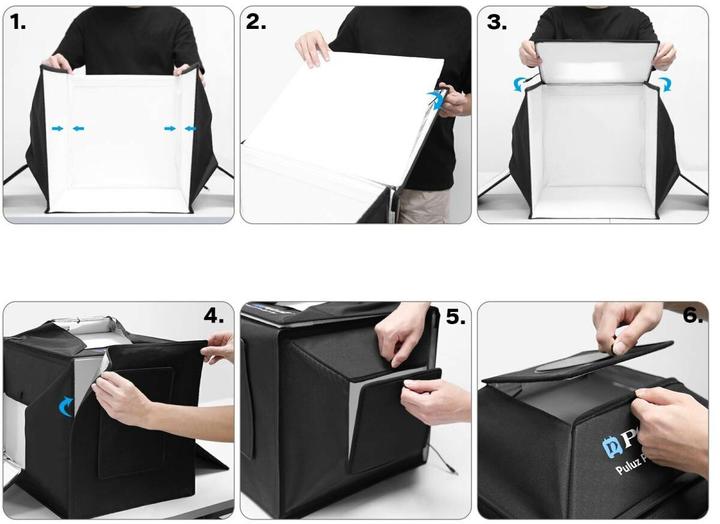 Produktbild Puluz Folding Studio Shooting Tent Soft Box (Aufnahmebox)