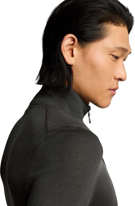 Produktbild Lyle and Scott Eagle Merino Pullover mit kurzem Reissverschluss (M)