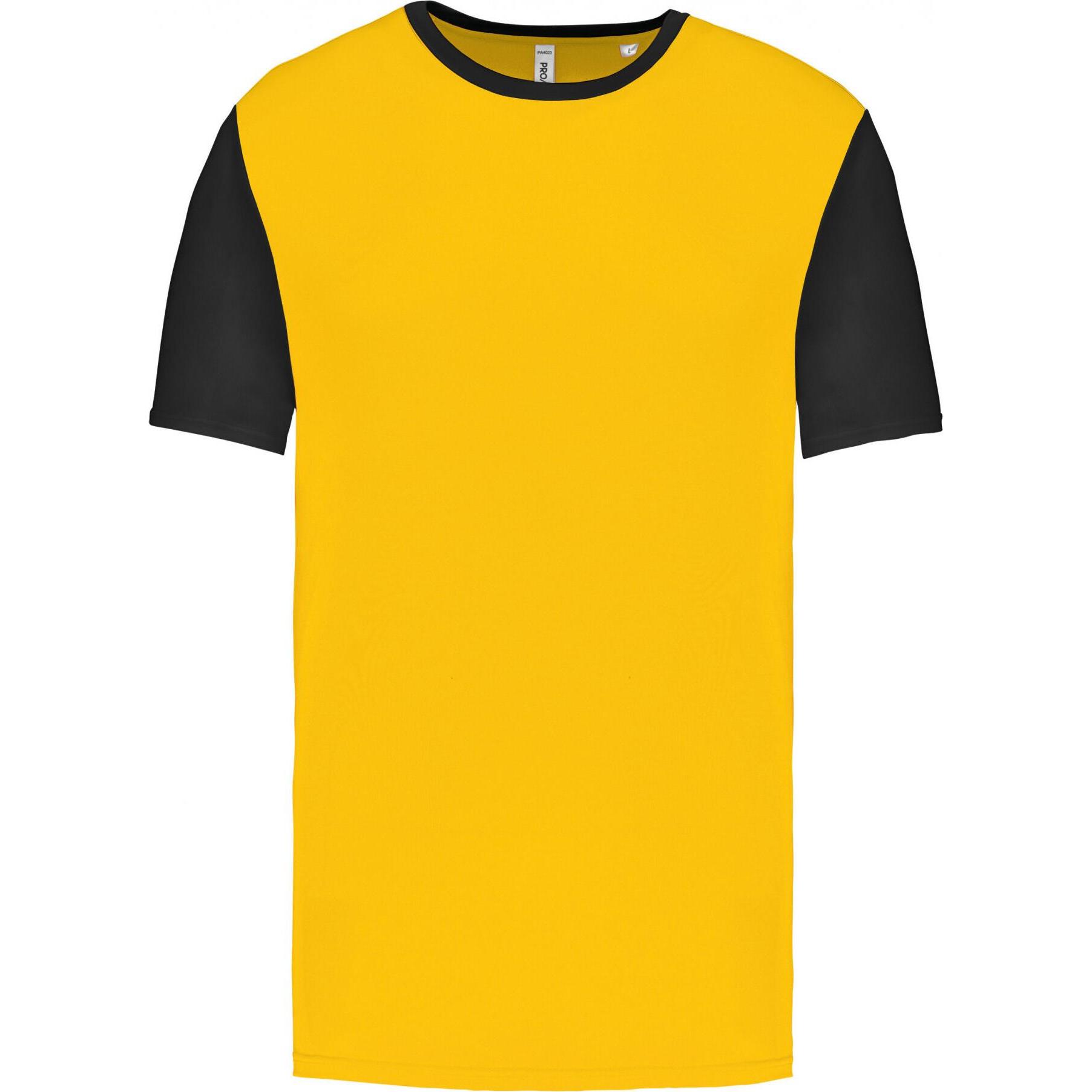 Proact, Herren, Sportshirt, Zweifarbiges Trikot (S), Gelb, S